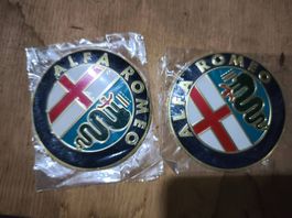 Alfa Romeo Logo x2 neu 
