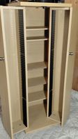 CD Schrank mit Türen 32x90cm 《Art;2996》