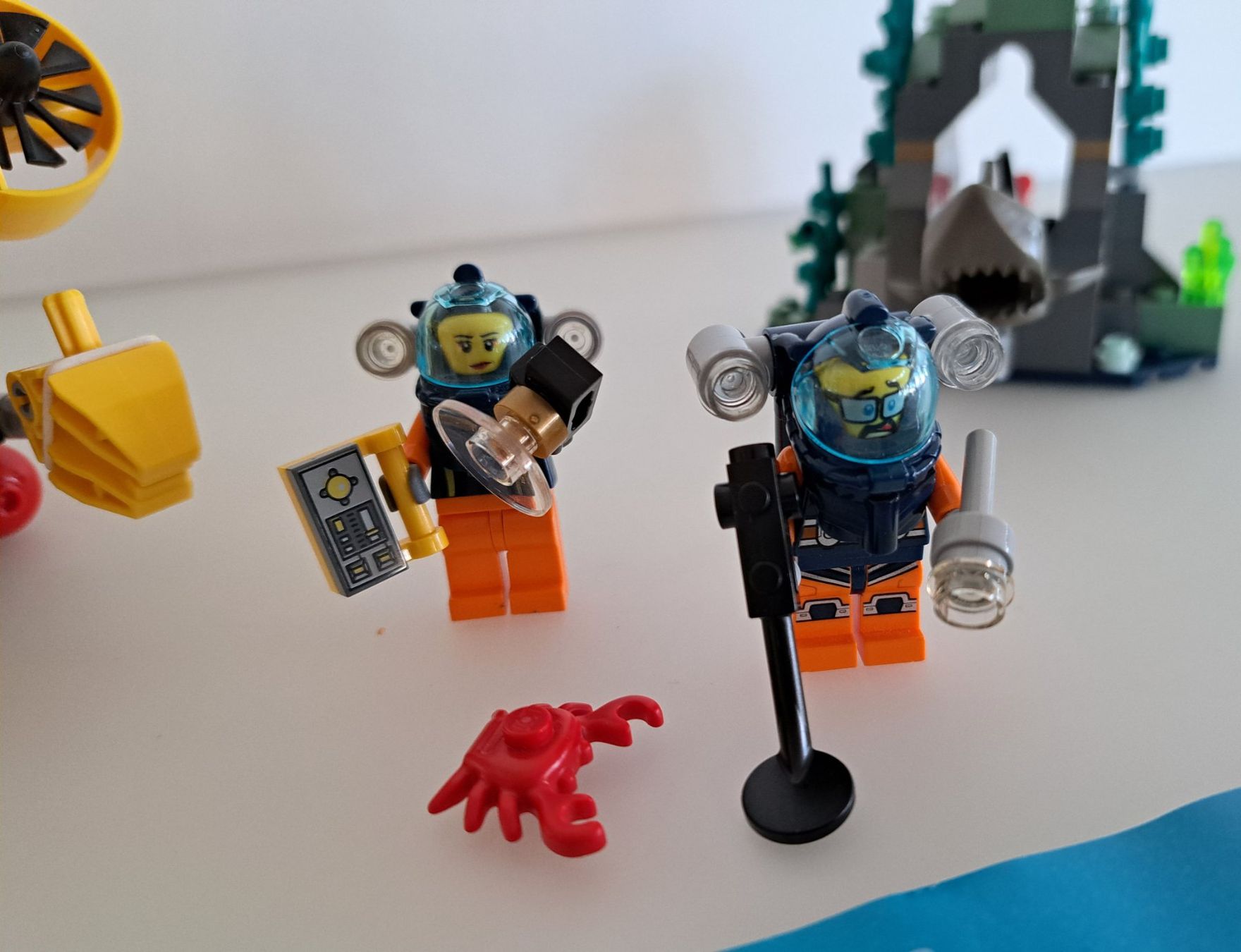 Lego Giocattoli: LEGO City 60264 Meeresforschungs-U-Boot – Usato da Langendorf venduto da thesi246 1