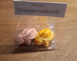 Strassenmalkreide Schildkröte