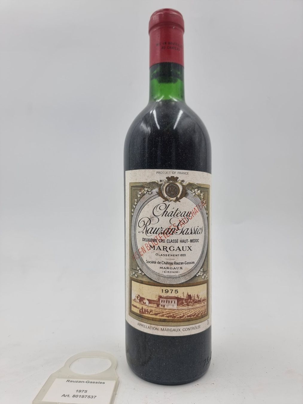 Vino: 1975 Château Rauzan Gassies MC – Nuovo (secondo la descrizione) da Dübendorf venduto da Gastrovin