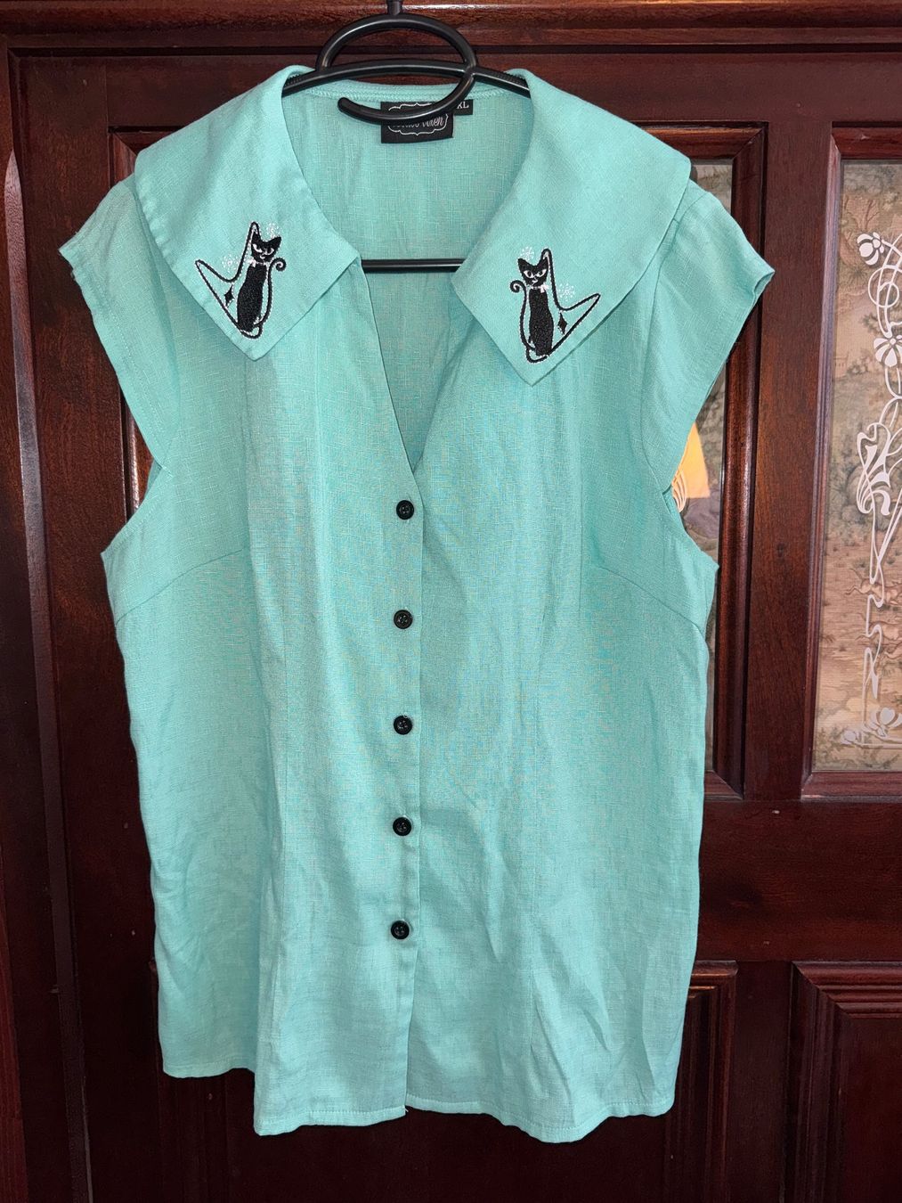 Blusen: Voodoo Vixen Bluse Hemdbluse – Gebraucht aus Obfelden von cesarina10 1