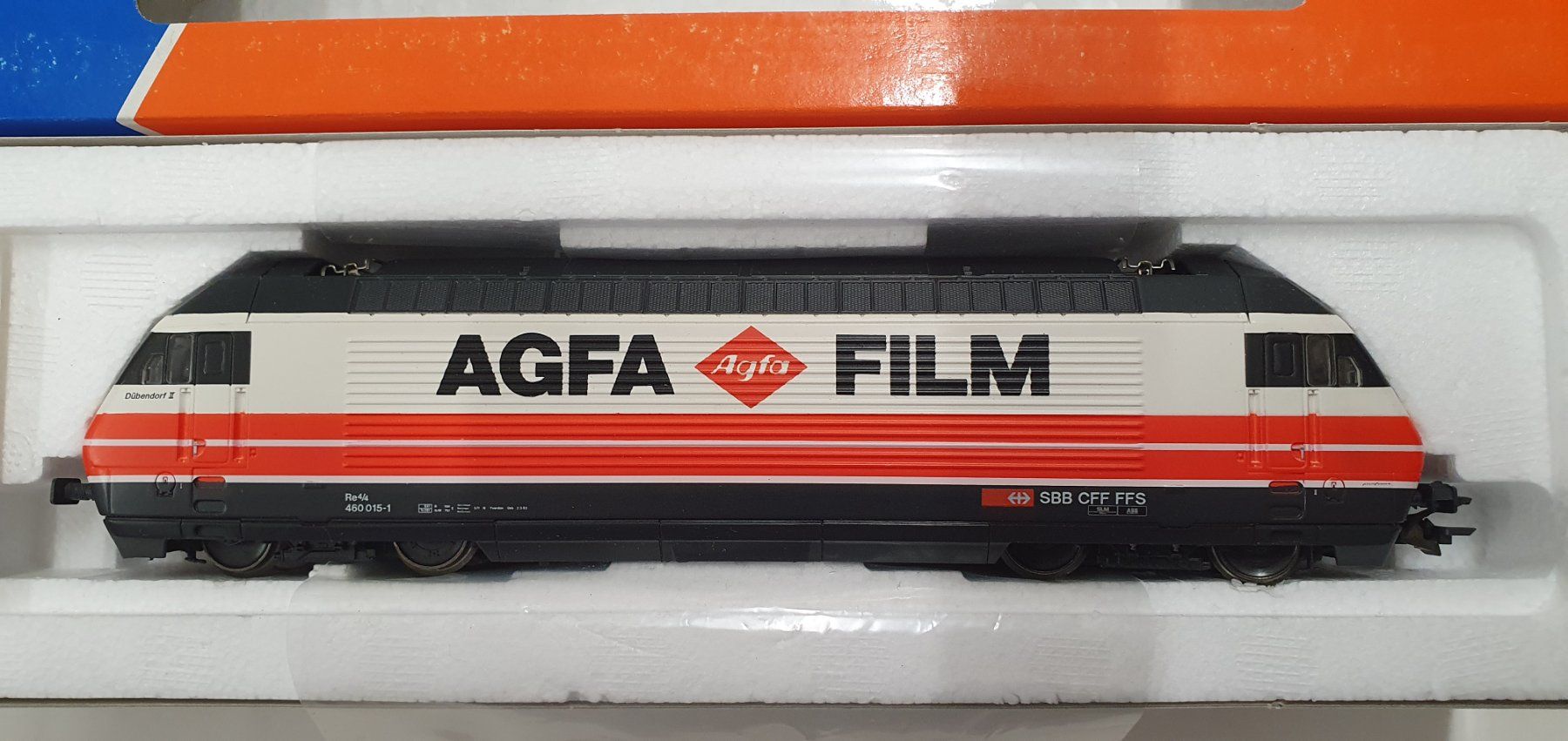 Roco Modellini di ferrovie: Roco 43652  SBB 460 015-1  AGFA – Usato da Würenlos venduto da juruth 1