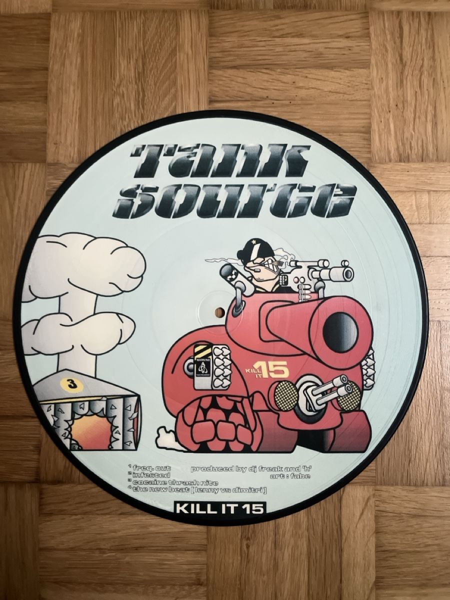 Dischi in vinile: Tank Source Hardcore / Acid Picture Disc Vinyl – Usato da Wangen b. Olten venduto da break72