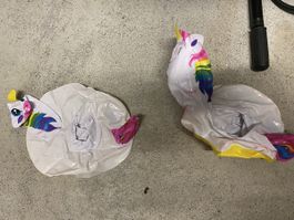 Intex Aufblasbares Einhorn als Trinkbehälter