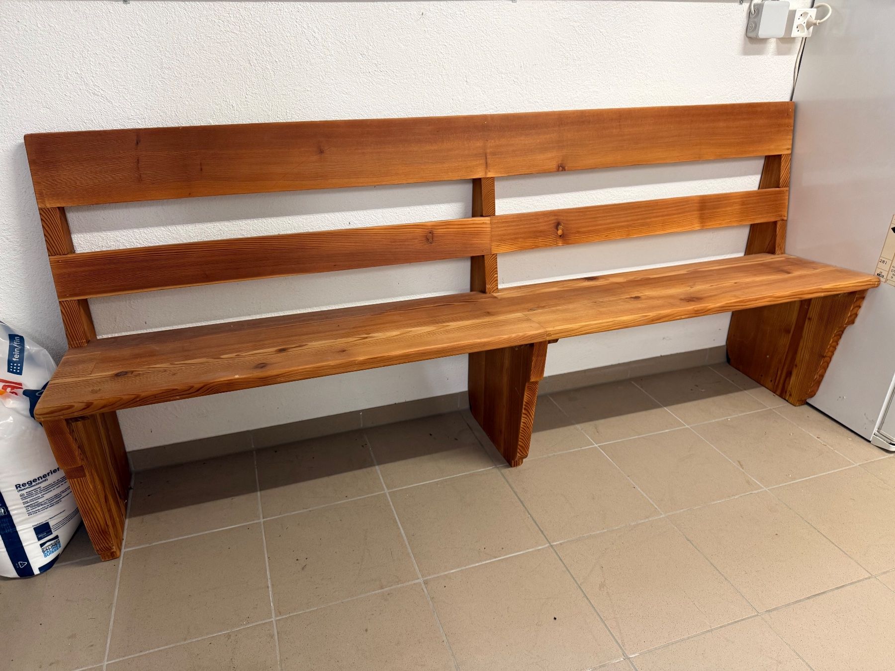 Bancs: Holzbank massive – D'occasion à Hagenbuch ZH par buell06 7
