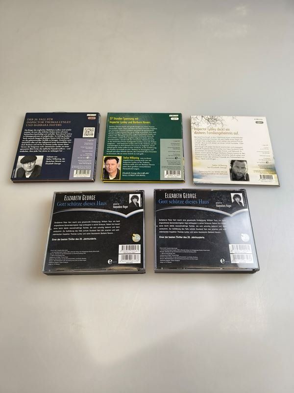 Audiolibri: ELIZABETH GEORGE Hörbücher Set Lot – Usato da Rüti ZH venduto da Restwert_Rueti_ZH 1
