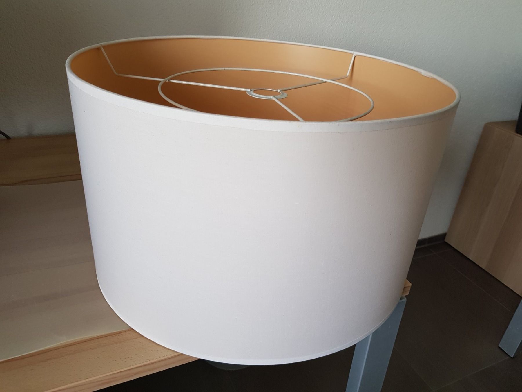Micasa Lampenschirme: Micasa Stoff-Lampenschirm – Gebraucht aus Märstetten von activemember