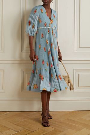 Zimmermann Floral Midi Dress