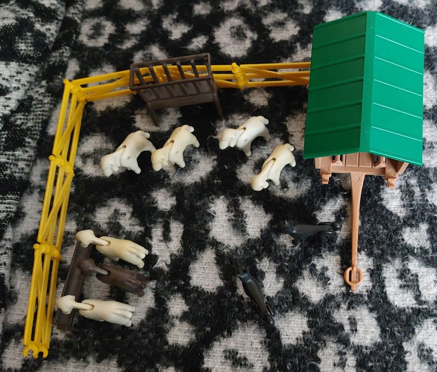 Playmobil Schäferkarre mit Schafherde & Hunden * Vintage * Kaufen auf