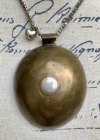 Superbe pendentif ancien AMULETTE TOUAREG 3 couleurs