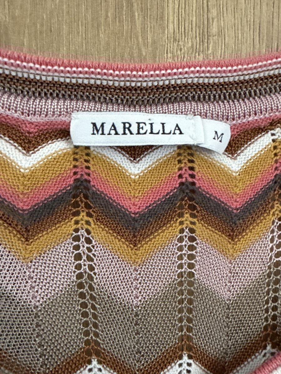 Marella Pulls & Sweat-shirts: Pull en maille MARELLA motif zigzag, taille M – D'occasion à Grône par ukr_2qbg 1