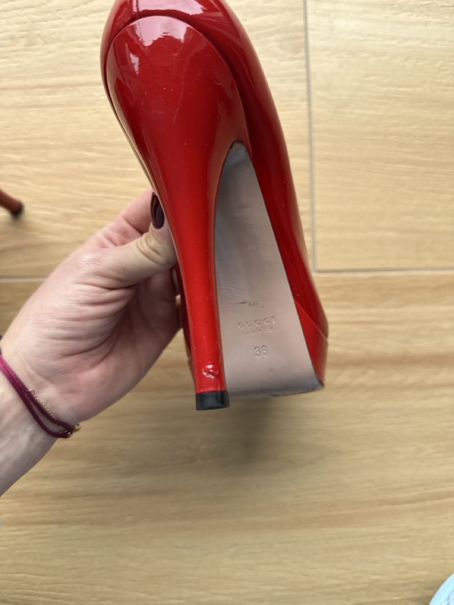 Gucci Damenschuhe: Gucci red pumps 36 – Gebraucht aus Gland von dan_hxf7 4