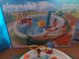 Playmobil Family Fun Pool 9422, Badespass für Kinder