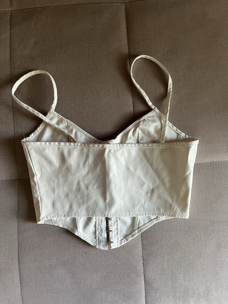 Tops: Kunstleder Top – Gebraucht aus Cunter von tiramisuuu_ 1