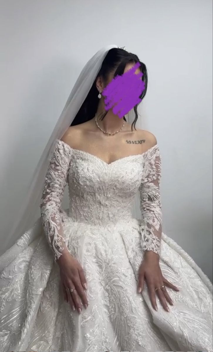 Vestiti: Wunderschönes Brautkleid mit Ärmeln, Grösse 36/38 – Usato da Oberhofen Thun'see venduto da ClaudiaKelesh 8