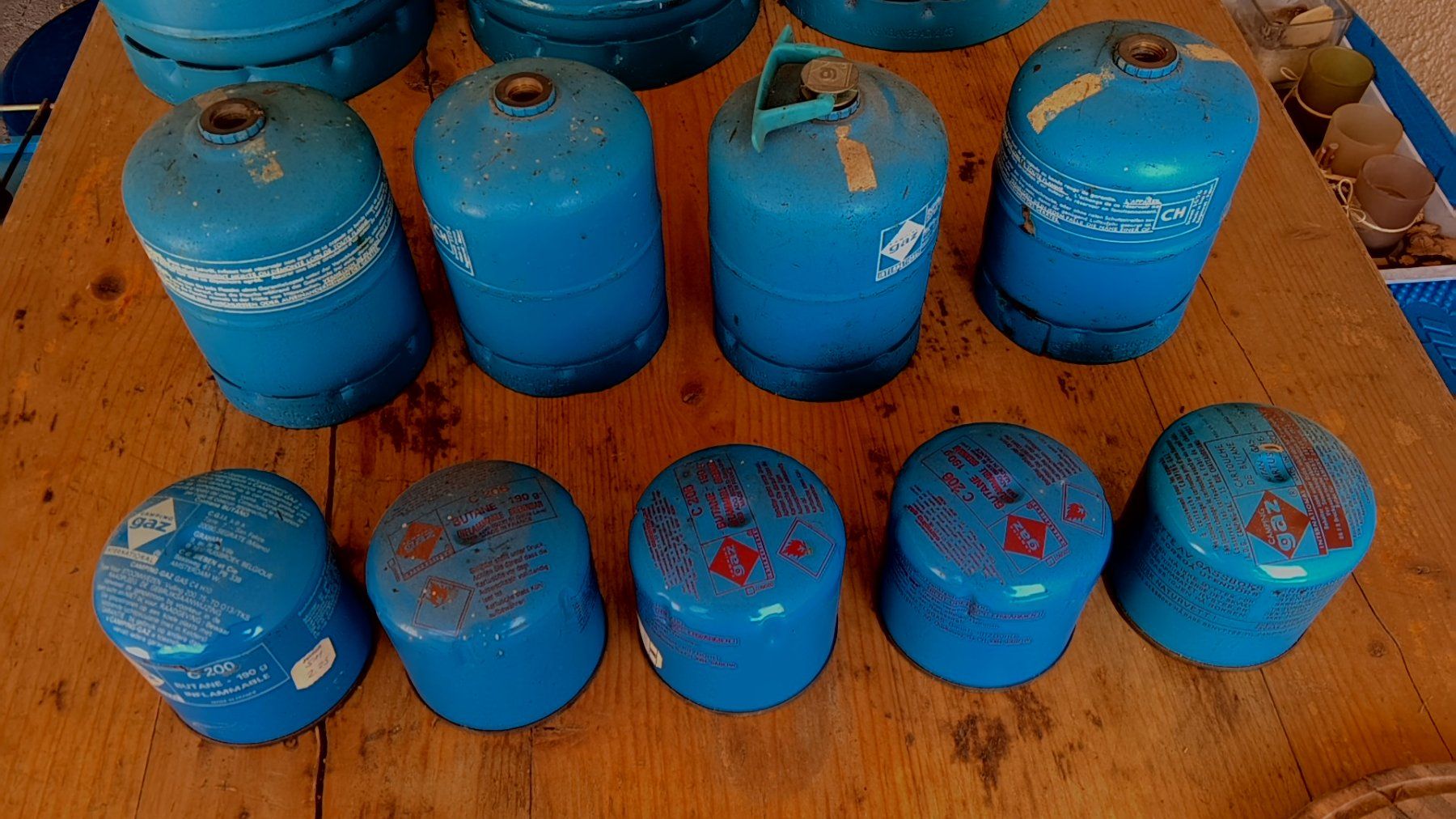 Apparecchiature e tecnologia a gas: Gas Kartuschen – Usato da Gebenstorf venduto da Tschewie 3