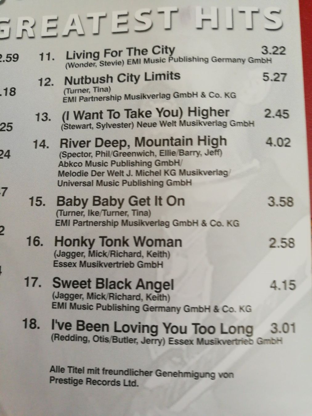 CD: Tina Turner 4 CDs – Nuovo (secondo la descrizione) da Horn venduto da sonjamenzi 2