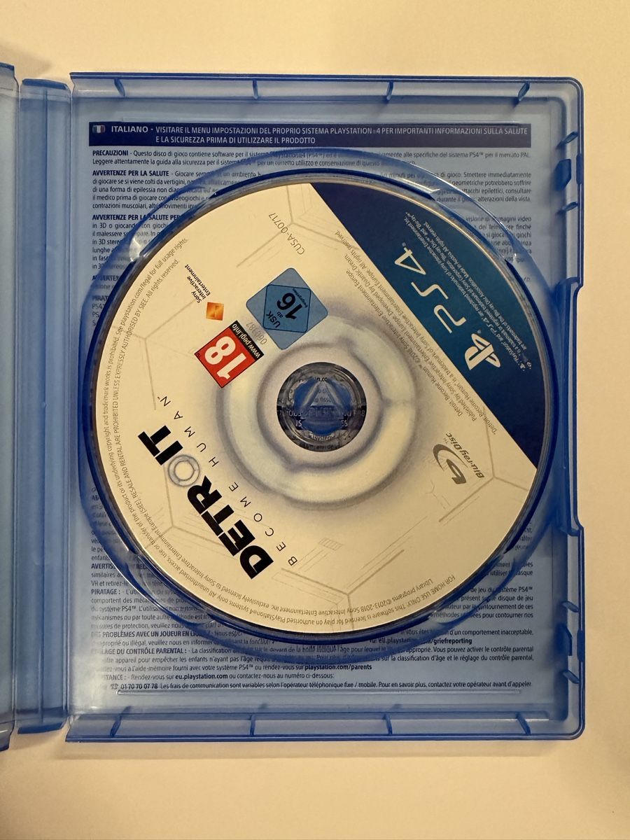 Sony Giochi: Detroit Become Human Ps4 Game – Usato da Hendschiken venduto da Jamie2006 2
