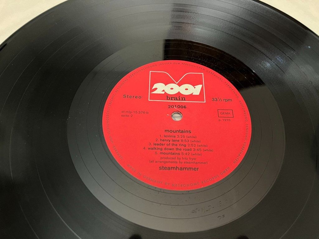 Schallplatten: Steamhammer – Mountains – Gebraucht aus Uster von mojorisin01 2