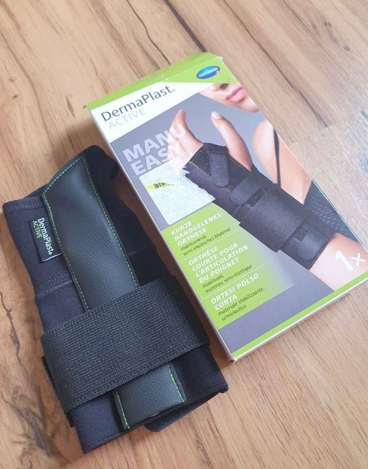 Schutz & Schoner: DermaPlast Active Manu Easy Handgelenkorthese Gr.2 links – Gebraucht aus Minusio von Gigaz 1