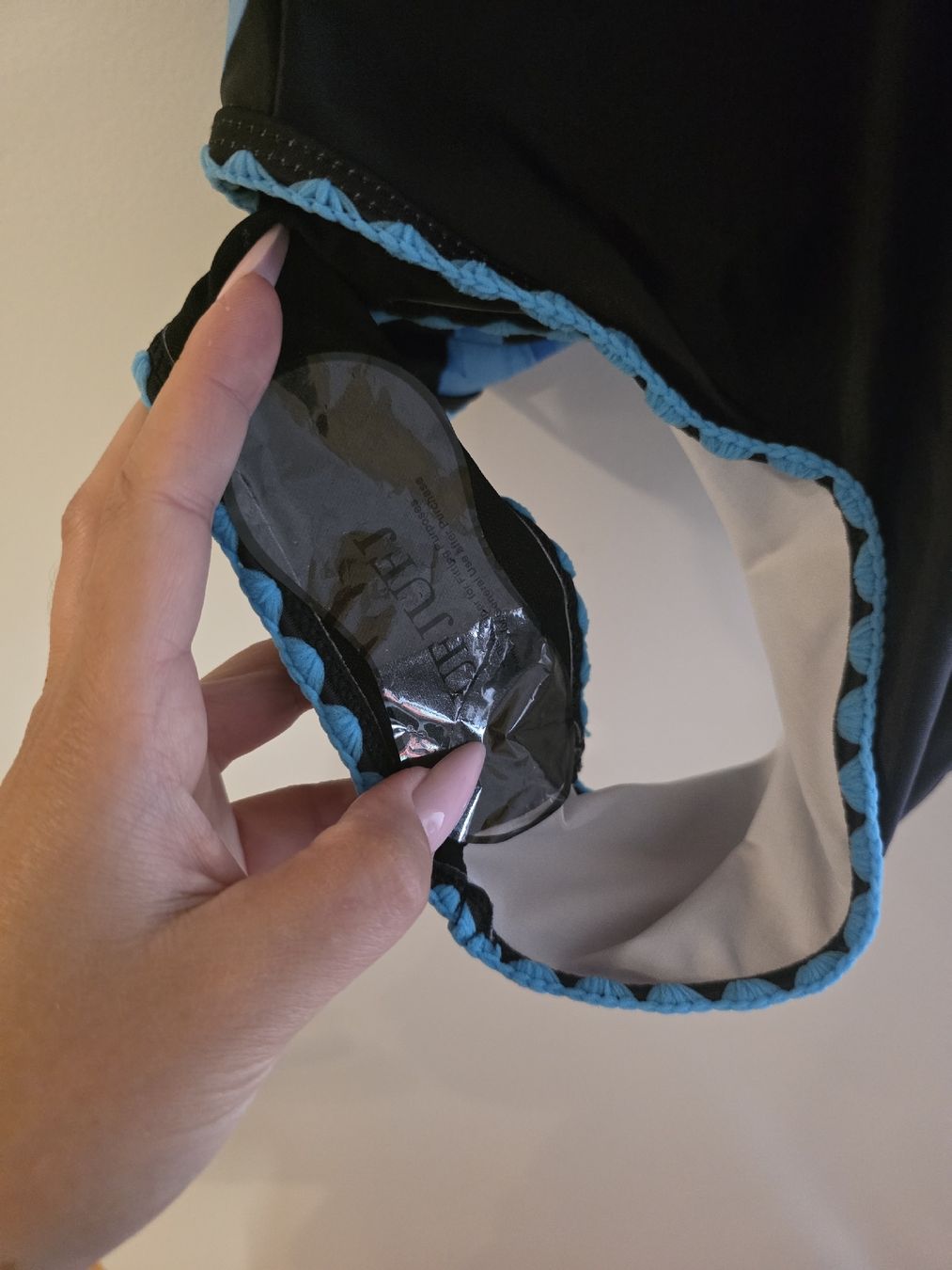 Costumi da bagno & Bikini: Maillot de bain une pièce noir/bleu taille L neuf – Nuovo (secondo la descrizione) da Perly venduto da dayna_46 4
