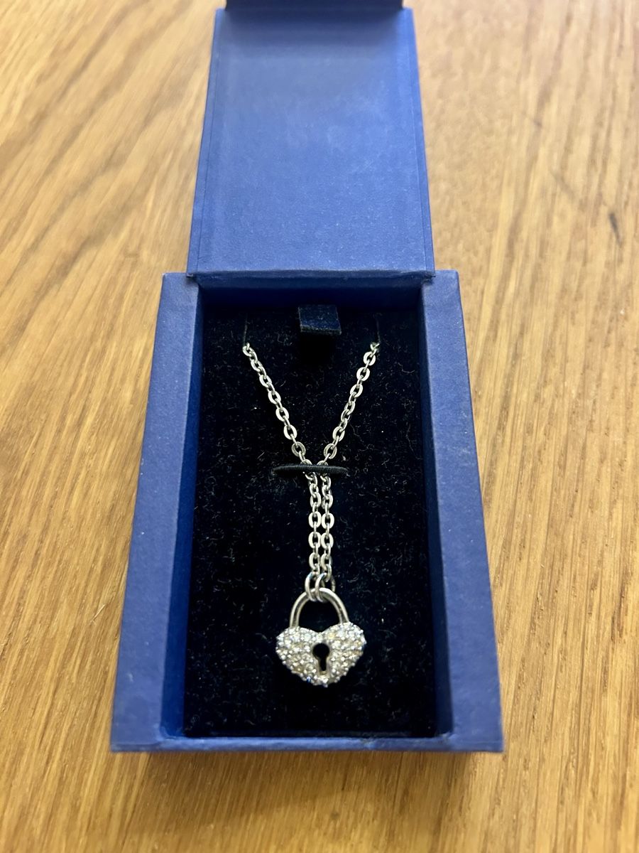 Swarovski Catenine: Swarovski Halskette, Silber, Neuwertig – Nuovo (secondo la descrizione) da Zuchwil venduto da rah_fjs9