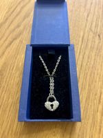 Swarovski Halskette, Silber, Neuwertig