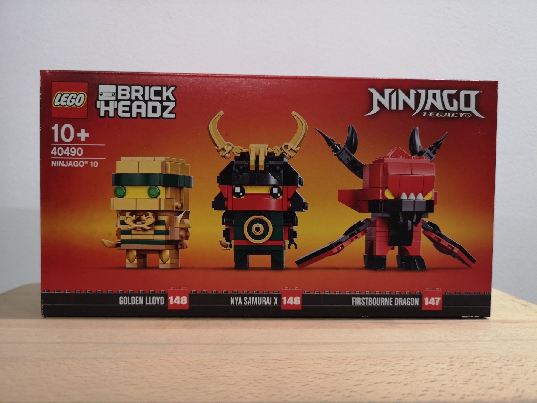 Lego Kit di costruzioni: Lego 40490 Brickheadz Ninjago 10 – Nuovo e nell'imballaggio originale da Echichens venduto da aegis0129