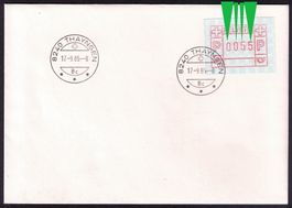 ATM 7_MISCHTYP Variante 3_BssB von THAYNGEN_Brief 17.9.85 !
