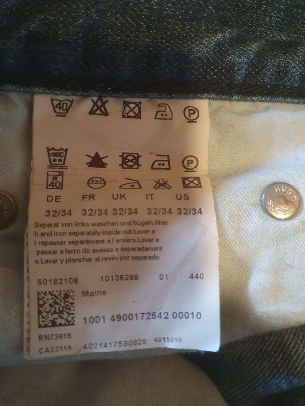 Hugo Boss Jeans: Hugo Boss Denim 32/34 – Usato da Boncourt venduto da petrusco 5