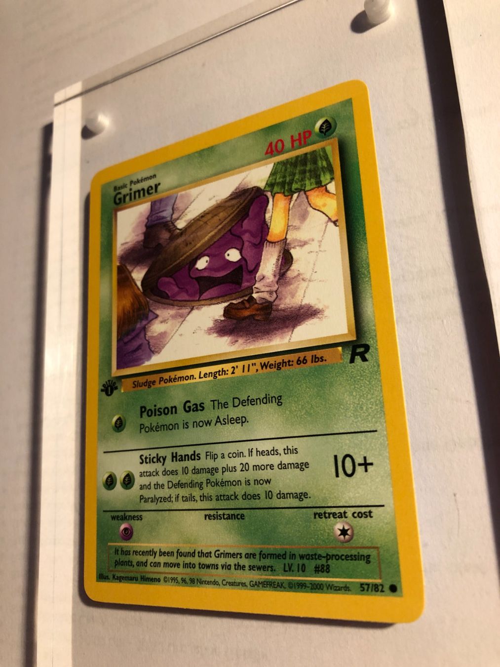 Carte collezionabili: Grimer 1st Team Rocket - MINT - ab 1.- – Usato da Giubiasco venduto da dan_pr8b 2