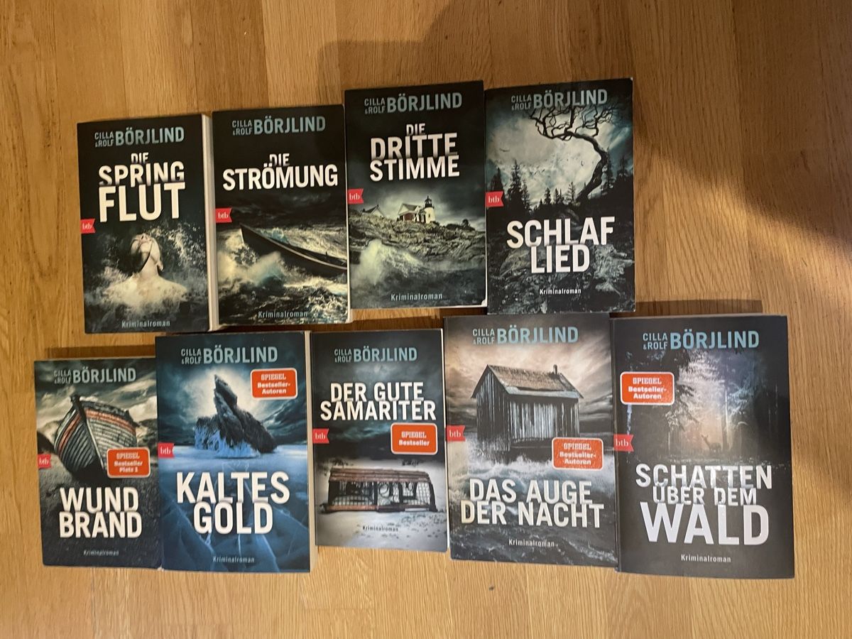 Libri: 9x BÖRJLIND Krimis – Usato da Bern venduto da brup