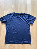 Dunkelblaues Sport T-Shirt, Grösse M