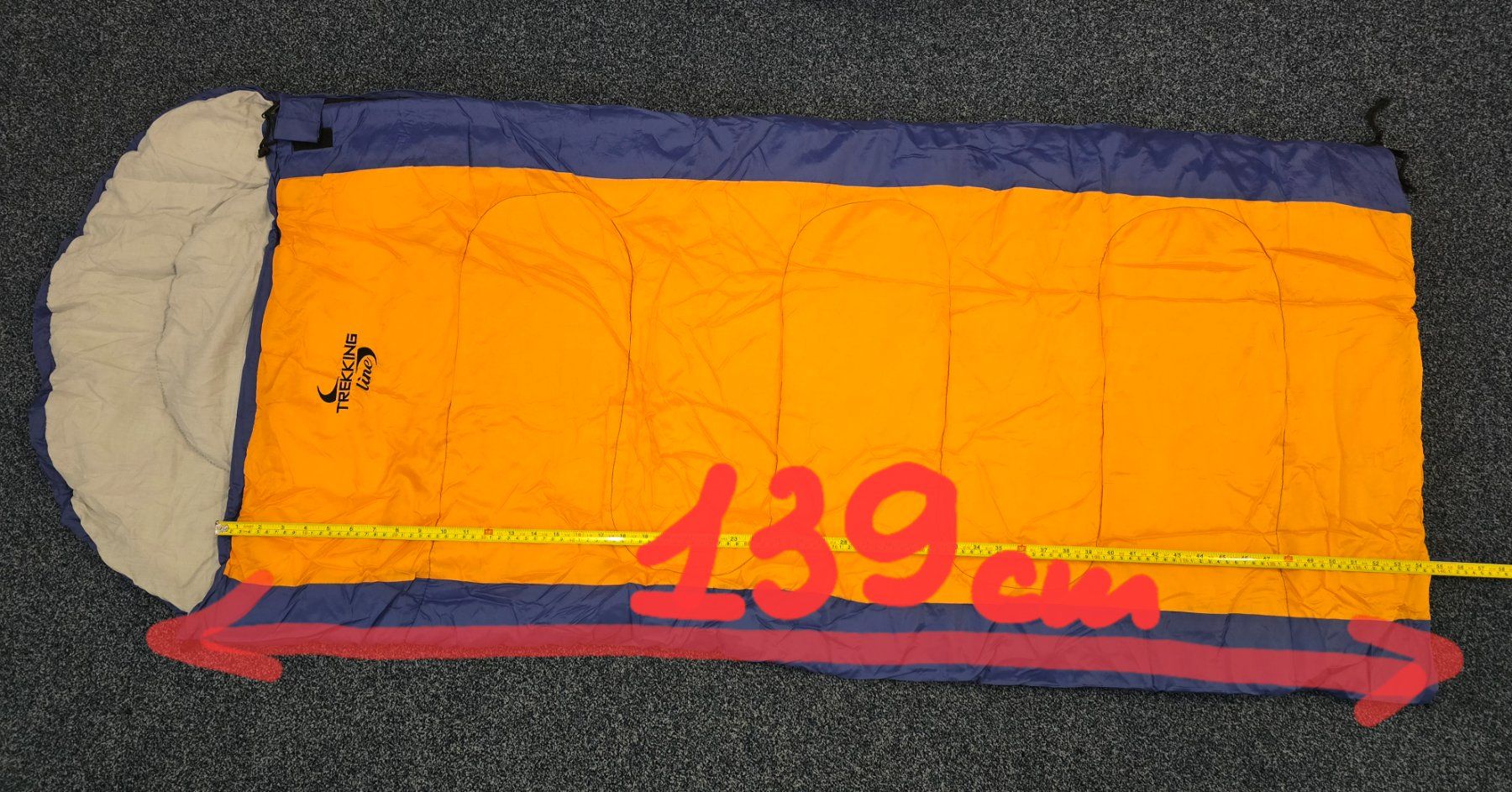Sacchi a pelo: SCHLAFSACK  TREKKING LINE JUNIOR 70X165CM – Usato da St. Gallen venduto da CAPYCORP 6