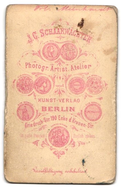 Fotografie &  Plakate: Fotografie J.C. Schaarwächter, Berlin,  – Gebraucht aus Berlin von bartko-reher 1