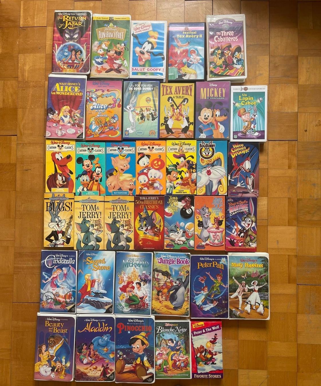 Tutti i VHS: 72 VHS - Dessins animés – Usato da Biel/Bienne venduto da Jan_321 1