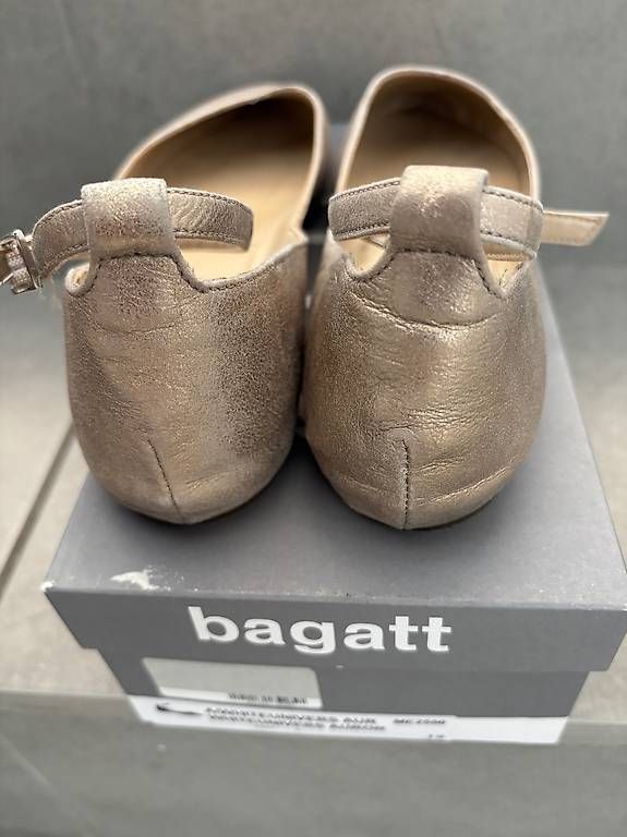 Bagatt Scarpe da donna: Ballerines dorées cuir Bagatt T 39 – Usato da Confignon venduto da MVAR 1