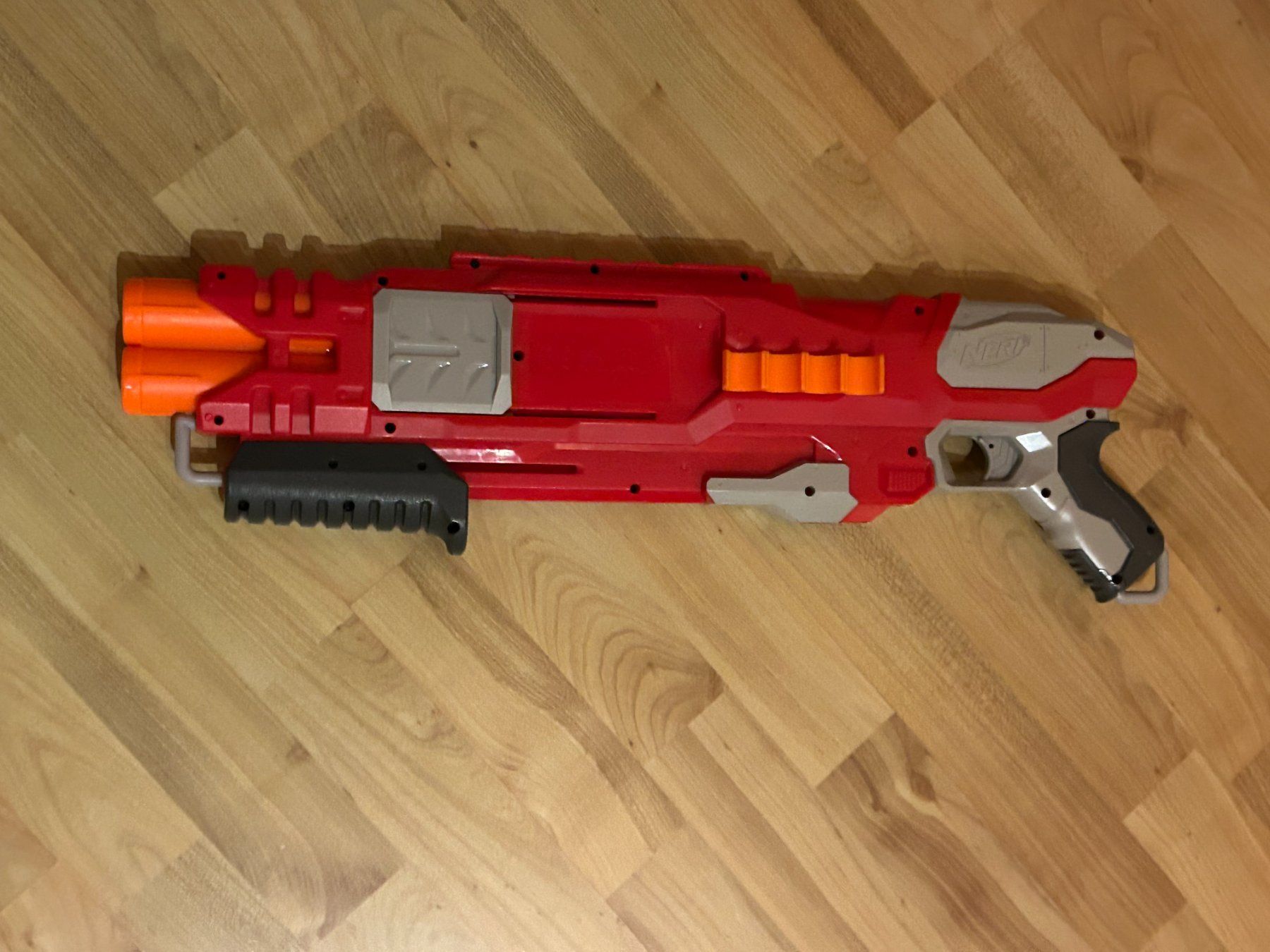 Nerf Giocattoli: NERF Mega DoubleBreach Blaster - Gebraucht – Usato da Neuhaus SG venduto da raschles 1