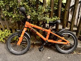 Kinderfahrrad Frog Bikes orange 14 Zoll gebraucht
