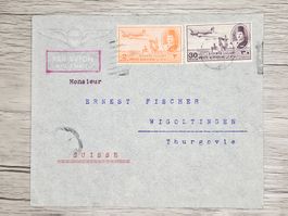 CL22 Enveloppe + Timbre Egypte 19xx