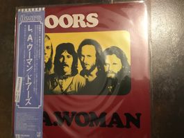 THE DOORS LA WOMAN WARNER BROS. P105603E OBI VINYL LP