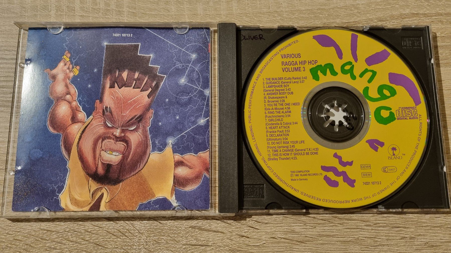 CD: Ragga Hip Hop Volume 3 – Usato da Hagenbuch ZH venduto da lecterr55 1