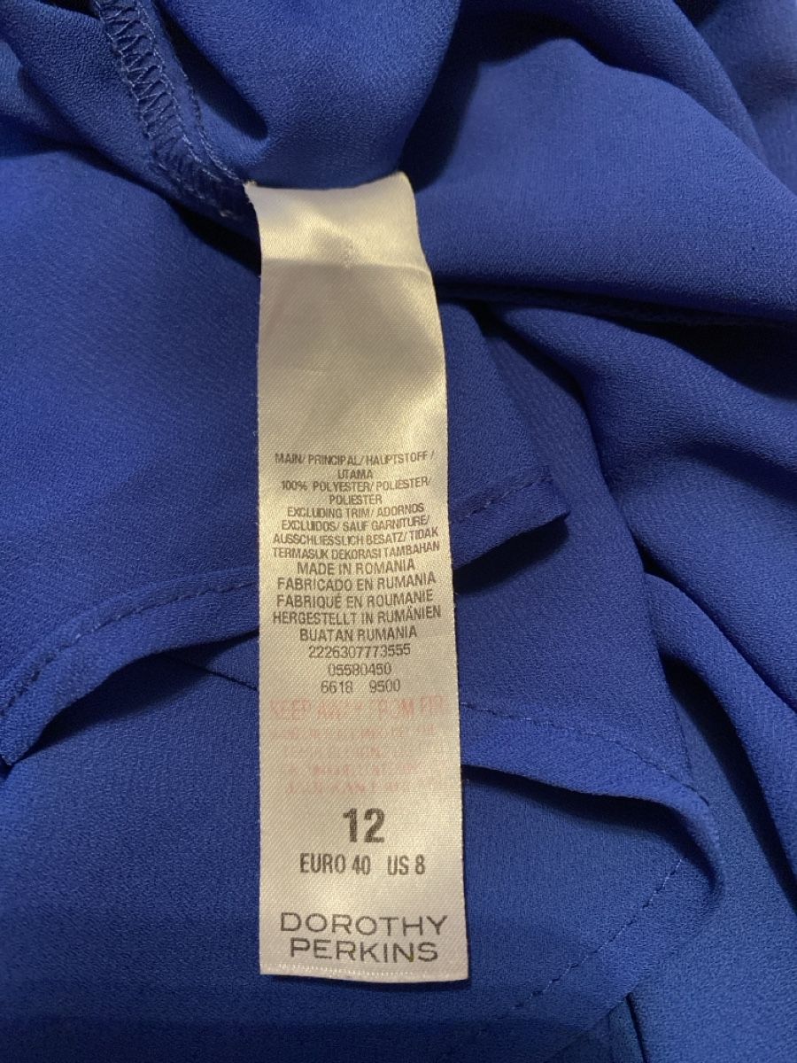 Dorothy Perkins Top: Damen Oberteil blau Grösse 40 – Usato da Alpnach Dorf venduto da melbb 3