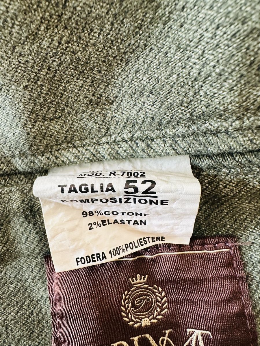 Jacken: Giacca uomo taglia 52 = 48 EU verde  cotone elastan – Gebraucht aus Cureglia von myr_9v25 5