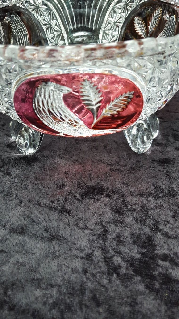 Gläser: grosse Kristallglas Bonbonniere – Gebraucht aus Reinach von 3Guggerli 2