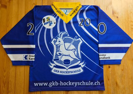 Bündner Eishockey Verband Trikot #20 Gr. 140 Graubünden