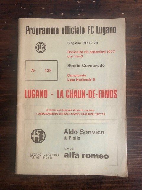 Foto Sport A Formato 7 CM X 5 CM Calcio/Albert Chodat F. C.La