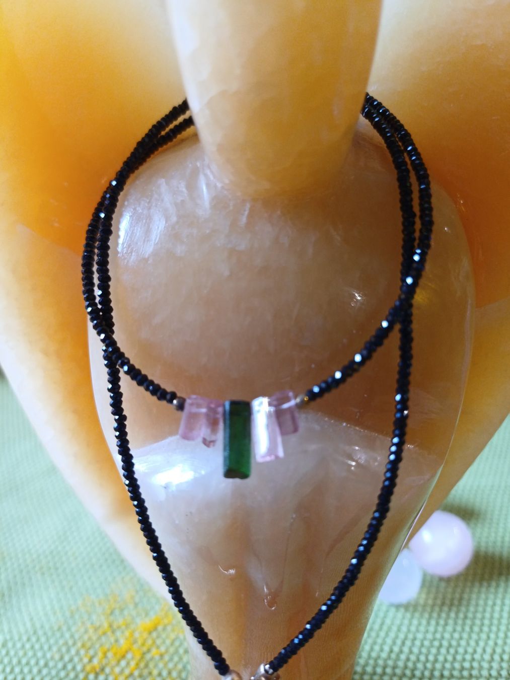 Catenine: Spinell mit Turmalin – Nuovo e nell'imballaggio originale da Zwingen venduto da ame_qh5m