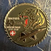 Coin Luftwaffe - F5 Tiger - 40 Jahre - Swiss Air Force